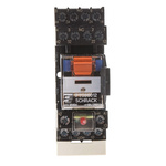 TE Connectivity DIN Rail Power Relay, 12V dc Coil, 6A Switching Current, 4PDT