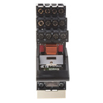 TE Connectivity DIN Rail Power Relay, 24V ac Coil, 6A Switching Current, 4PDT
