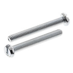 RS PRO, M2.5 Cheese Head, 20mm Steel Slot Bright Zinc Plated