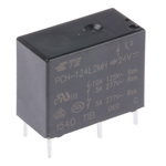 TE Connectivity PCB Mount Power Relay, 24V dc Coil, 5A Switching Current, SPST