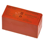 TE Connectivity PCB Mount Power Relay, 24V dc Coil, 10A Switching Current, SPDT