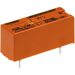 TE Connectivity PCB Mount Non-Latching Relay, 12V dc Coil, 8A Switching Current, SPST