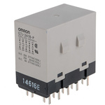 Omron PCB Mount Power Relay, 240V ac Coil, 25A Switching Current, 3PDT