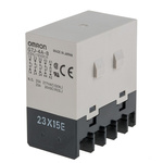 Omron Panel Mount Power Relay, 12V dc Coil, 25A Switching Current, 4PST-NO
