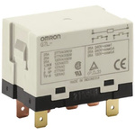 Omron Panel Mount Power Relay, 6V dc Coil, 25A Switching Current, DPST