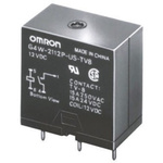 Omron PCB Mount Power Relay, 24V dc Coil, 15A Switching Current, DPST