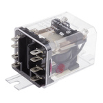 TE Connectivity Panel Mount Power Relay, 12V dc Coil, 10A Switching Current, DPDT