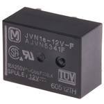 Panasonic PCB Mount Power Relay, 12V dc Coil, 10A Switching Current, SPST