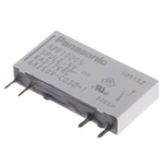 Panasonic PCB Mount Power Relay, 5V dc Coil, 6A Switching Current, SPST