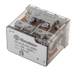 Finder PCB Mount Power Relay, 24V ac Coil, 12A Switching Current, 4PDT