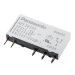 Panasonic SPDT Non-Latching Relay PCB Mount, 5V dc Coil, 6 A