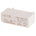 TE Connectivity PCB Mount Power Relay, 5V dc Coil, 8A Switching Current, SPDT