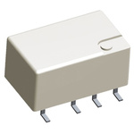 TE Connectivity Surface Mount Non-Latching Relay, 12V dc Coil, 2A Switching Current, DPDT
