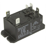 TE Connectivity Panel Mount Power Relay, 24V ac Coil, 30A Switching Current, DPST