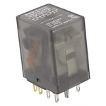 TE Connectivity Plug In Power Relay, 12V dc Coil, 5A Switching Current, 4PDT