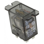 TE Connectivity Panel Mount Power Relay, 24V dc Coil, 15A Switching Current, DPDT