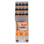 Phoenix Contact DIN Rail Power Relay, 120V ac Coil, 16A Switching Current, 4PDT