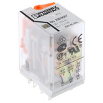 Phoenix Contact PCB Mount Power Relay, 120V ac Coil, 30A Switching Current, DPDT