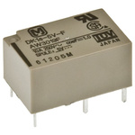 Panasonic PCB Mount Latching Power Relay, 5V dc Coil, 8A Switching Current, DPST