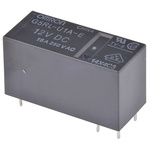 Omron PCB Mount Latching Power Relay, 12V dc Coil, 16A Switching Current, SPST