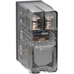 Schneider Electric Plug In Power Relay, 230V ac Coil, 5A Switching Current, DPDT
