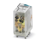 Phoenix Contact Plug In Power Relay, 220V dc Coil, DPDT