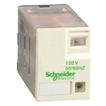 Schneider Electric Plug In Power Relay, 110V dc Coil, 8A Switching Current, 4PDT