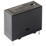 Panasonic PCB Mount Latching Power Relay, 12V dc Coil, 16A Switching Current, SPST