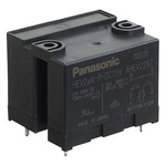 Panasonic PCB Mount Power Relay, 24V dc Coil, 20A Switching Current, DPST