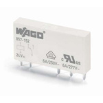Wago DIN Rail Power Relay, 60V ac/dc Coil, 6A Switching Current