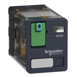 Schneider Electric Power Relay, 48V dc Coil, 15 A @ 250 V ac, 15 A @ 28 V dc Switching Current, DPDT