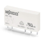 Wago Plug In Power Relay, 12V dc Coil, 6A Switching Current, SPDT