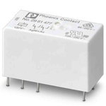 Phoenix Contact PCB Mount Power Relay, 120V ac Coil, 10A Switching Current, DPDT