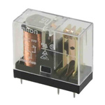 Omron PCB Mount Power Relay, 48V dc Coil, 10A Switching Current, SPDT