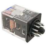 Omron Plug In Non-Latching Relay, 12V dc Coil, 10A Switching Current, 3PDT