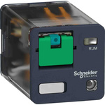 Schneider Electric Plug In Power Relay, 24V dc Coil, 10A Switching Current, 3PDT