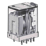 Rockwell Automation Plug In Non-Latching Relay, 24V dc Coil, 7A Switching Current, 4PDT