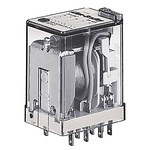 Rockwell Automation Plug In Non-Latching Relay, 110V dc Coil, 7A Switching Current, 4PDT