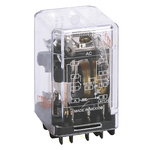 Rockwell Automation Plug In Power Relay, 24V ac Coil, 10A Switching Current, DPDT