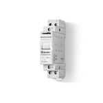 Finder DIN Rail Power Relay, 12V dc Coil, 16A Switching Current, DPST