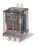 Finder Flange Mount Relay, 12V ac Coil, 10A Switching Current, 3PDT, 3PDT
