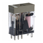 Omron Plug In Power Relay, 24V ac Coil, 5A Switching Current, DPDT