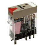 Omron Plug In Power Relay, 230V ac Coil, 5A Switching Current, DPDT