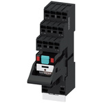 Siemens Snap-On Rail Mount Relay, 24V dc Coil, 4A Switching Current