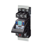 Siemens Snap-On Rail Mount Relay, 24V ac Coil, 4A Switching Current