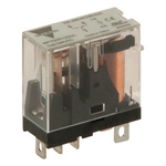 Plug In Power Relay, 24V dc Coil, 5A Switching Current, DPDT