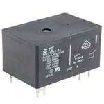 TE Connectivity PCB Mount Power Relay, 24V dc Coil, 30A Switching Current, DPST