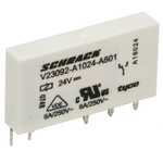 TE Connectivity PCB Mount Power Relay, 5V dc Coil, 6A Switching Current, SPST