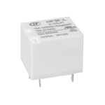 Hongfa Europe GMBH PCB Mount Latching Power Relay, 12V dc Coil, 10A Switching Current, SPDT