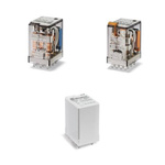 Finder Socket Mount Power Relay, 24V dc Coil, 7A Switching Current, 4PDT